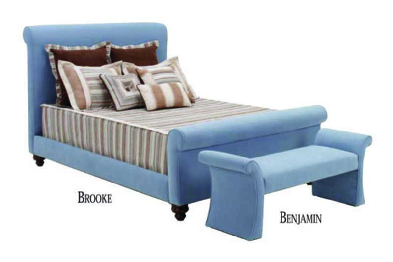 Brooke Bed & Benjamin Bench