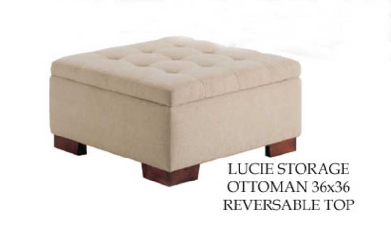 Lucie Ottoman Tuffted Top